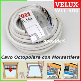 VELUX® WLL 500★CAVO OCTOPOLARE con MORSETTIERA★