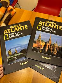 set 3 atlanti vintage “National Geographic”