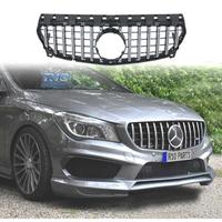 GRIGLIA MERCEDES LOOK AMG GT CLA C117 16-18 NERO C