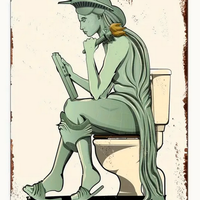 Dipinto su lastra di metallo