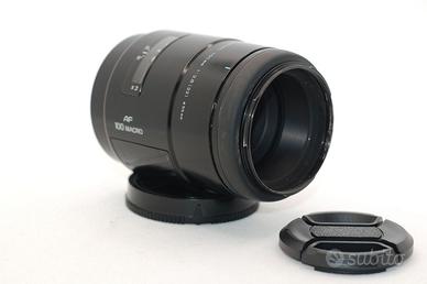 Obiettivo Sony alpha A Minolta AF 100mm macro f2.8