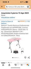Tavolo Professionale Beltom + Aspiratore 
