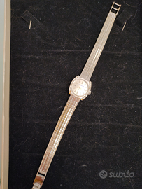 Orologio Longines oro e brillanti, anni 50/60