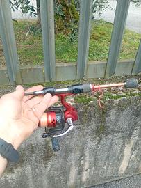 Pesca spinning trota lago