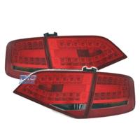 FANALI AUDI A4 B8 07-11 LED ROSSO AFFUMICATO