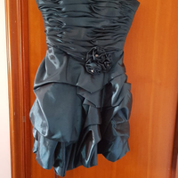 Abito vestito cerimonia Tg. 42-44 verde acqua