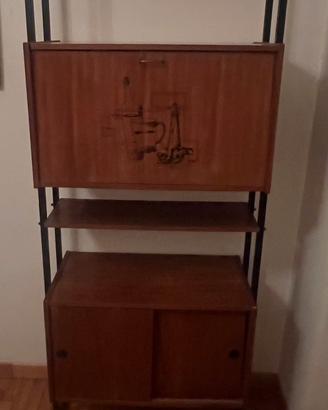 Libreria design scandinavo anni 1960