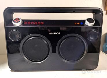 Radio portatile isnatch soundbox Bluetooth usb mp3