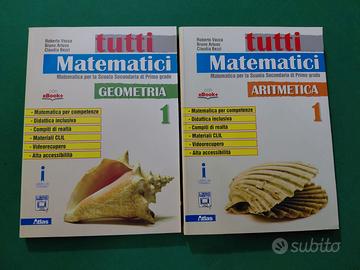 libro Tutti matematici. Aritmetica 1+Geometria 1
