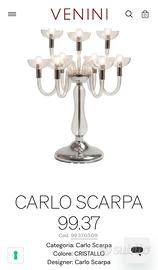 VENINI Lampada da tavolo mod. 99.37 Carlo Scarpa