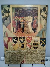 dipinti a mano su tavole di legno