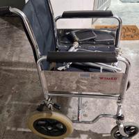sedia a rotelle alluminio