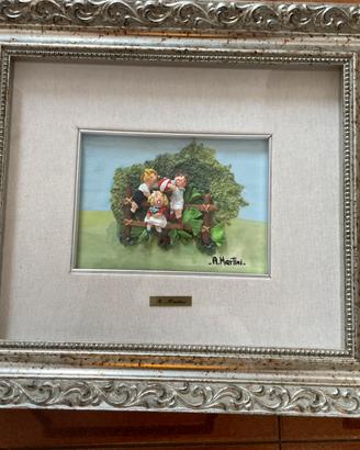 Quadro “la vita è bella” di A.Martini