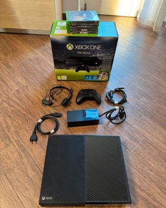 Xbox One Fat 500GB + Accessori + Giochi