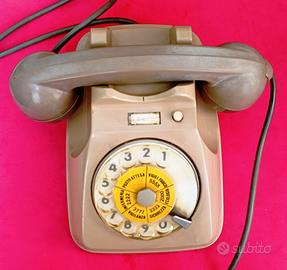 Telefono vintage grigio SIP SIEMENS - ITALSIDER