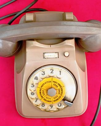 Telefono vintage grigio SIP SIEMENS - ITALSIDER