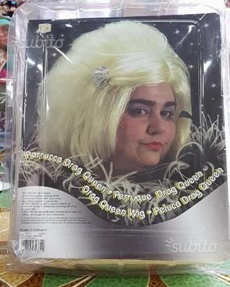 Parrucca Drag Queen adulto
