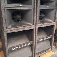 Impianto a tromba Lem CX800 TWIN