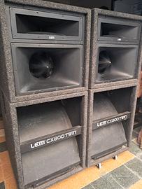 Impianto a tromba Lem CX800 TWIN