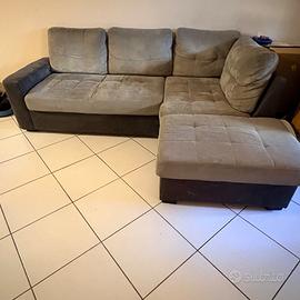 Divano letto angolare