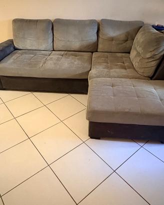 Divano letto angolare