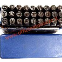 Punzoni alfabeto Ø 5mm per telaio Vespa tutti i mo