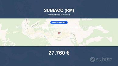 Immobile in asta di 156 m² a Subiaco