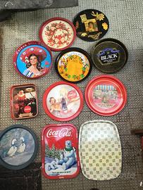 11 VASSOI PORTAVIVANDE COCACOLA BIRRA VARIA NATALE