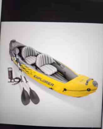 canoa gonfiabile 2 posti 