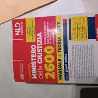 manuale  di teoria e quiz Concorso Ministero della