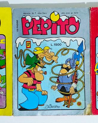 3 Fumetti Pepito