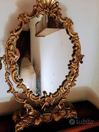 specchio antico da toletta