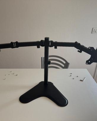 Staffa supporto per 2 Monitor