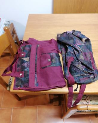 Carrello spesa + zaino