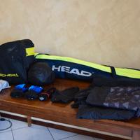 ATTREZZATURA DA SCI COMPLETA