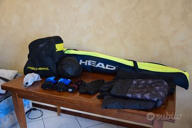 ATTREZZATURA DA SCI COMPLETA