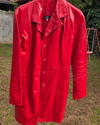 Trench Vintage Urban Babe in Vera Pelle