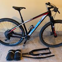 Bici MTB HAIBIKE LIGHT tg S front full carbon 19’’