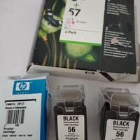 cartucce cartuccia stampante HP 56 57 NUOVE
