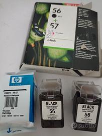 cartucce cartuccia stampante HP 56 57 NUOVE