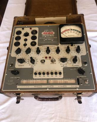 Provavalvole Tube Tester anni 60