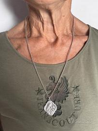 Collana vintage “Prima Comunione” in argento 925