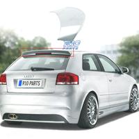 SPOILER TETTO AUDI A3 8P 3P 03-08