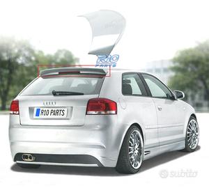 SPOILER TETTO AUDI A3 8P 3P 03-08