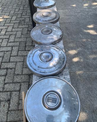 Set di 5 coppe originali Fiat 124 1966-1976