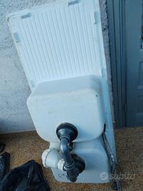 lavello doppia vasca in fibra di vetro 