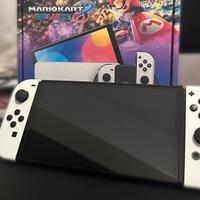 Nintendo switch OLED bianca