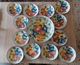 Set vintage piatti friulani