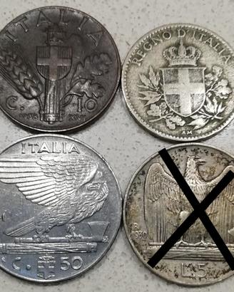 🪙 MONETE LIRA FRANCO DINARO RUBLO DOLLARO PFENNIG