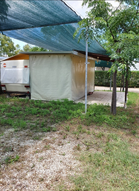 Roulotte + struttura